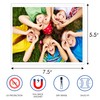 10 Pack 5"x7" Premium Magnetic Picture Pockets Frames Holds 5