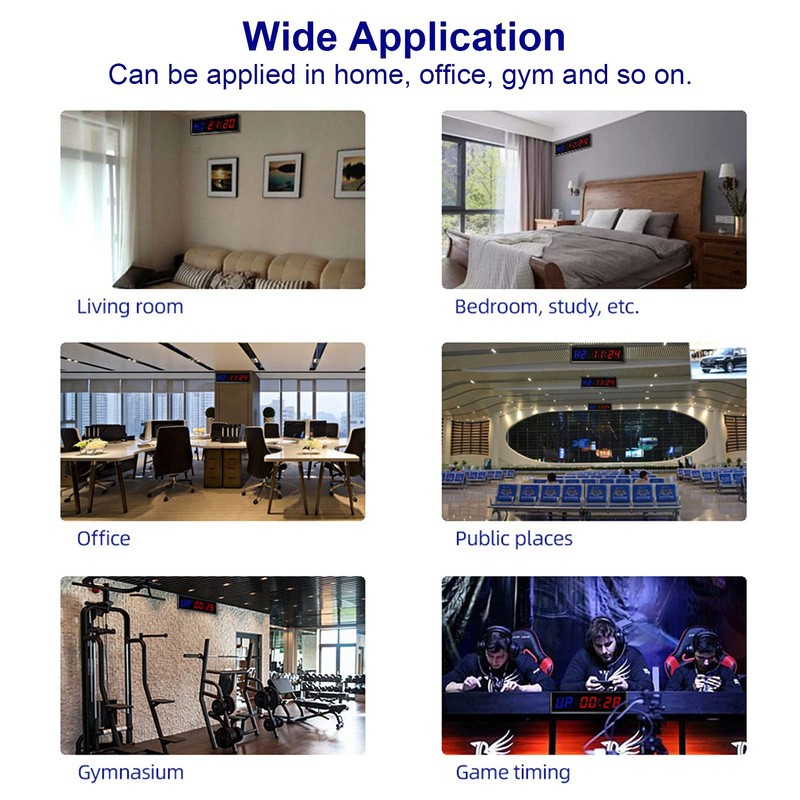 Fitness Timer, LED Interval Timer, LED Timer with Remote Control