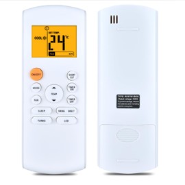 HZIME New Replaced AC Remote Control Compatible for Midea MRCOOL FRIMEC Klimaire Air Conditioner RG57B1/BGE RG57B2/BGE RG57B/BGE RG57A6/BGEFU1 RG57H3/BGEFU1RG57/BGE RG57A/BGE RG57A6/BGEF RG57A7/BGE