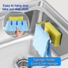 GAViA Kitchen Sink Sponge Holder - Sponge and Dish Cloth