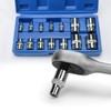 oumuik 14 Piece E Star Torx Socket Set E4-E24 on