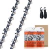 SAVIOR Pack of 2 Saw Chains .325 Inch 1.3 mm