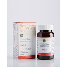 Prenatal Ease Prenatal Ease Stage 3, Third Trimester Multivitamin, Contains Methylfolate and Chromium, 45-Day Supply