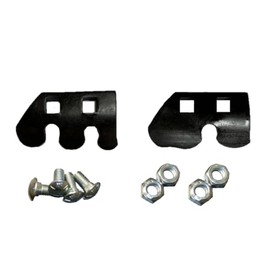 9" Post Hole Digger Serrated Auger Edges w/Nuts & Bolts Replaces Servis Rhino Farmer Bob's Parts 50350