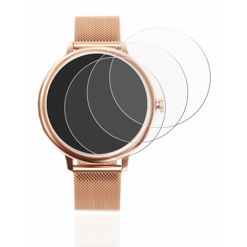 Savvies Pack of 6 Screen Protectors for Naixues Smartwatch CF80