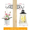 HongKim 6-Inch Outdoor Indoor Decorative Iron Lantern Wall Hooks Hangers