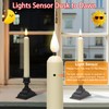 GenSwin Window Candles with Sensor Dusk to Dawn, Christmas Window