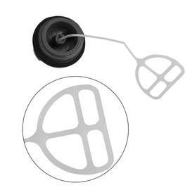 Hztyyier Pack of 2 Oil Caps Fuel Cap Chainsaw Petrol Tank for 340 345 346 350 353 362 365 371