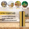 GWENBHMTOOL 47oz Water Pitcher Carafe Gold Stainless Steel Pitcher with