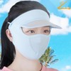 AIXXCUVQ Breathable And Comfortable UV Cycling Sun Protection Facekini Elastic