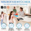 OXIRU Microfibre Cloths 40 x 60 cm Set for Car