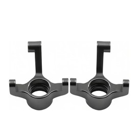 Metal Front Steering Knuckles Aluminum Spindles For Losi Micro b Losi Micro t Upgrades Parts 1/24 1/28 Accessories Rc Car 2WD Buggy RTR LOS00007 Replacement (Titanium)