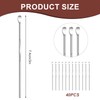40pcs Ear Spoon Stainless Steel Ear Pick Earwax Removal Tool