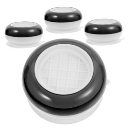 TEHAUX 4pcs Nonskid Washing Machine Noise Cancelling Pads Vibration Foot Pads for Washer and Dryer Durable Rubber Feet for Home and Furniture