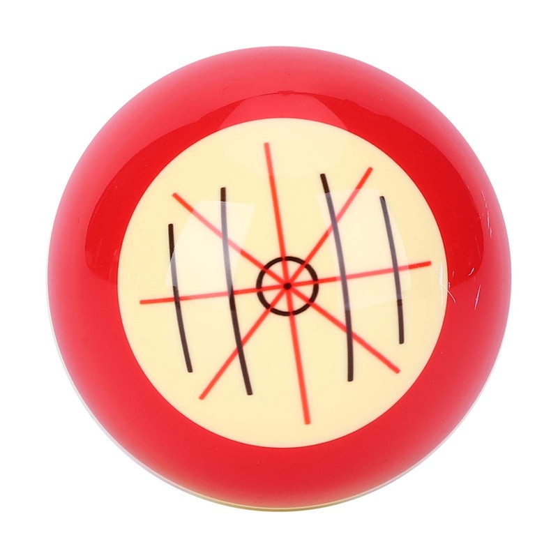 Billiard Practice Training Pool Cue Ball, 52MM Training Cue Ball