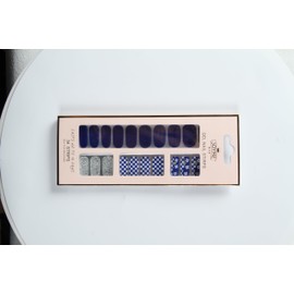 Gloss Nail Strips - UV Free, Chip Resistant, Easy to Apply & Remove, Long Lasting Gel Nail Stickers | Contains 34 Nail Wraps, 1 Nail File