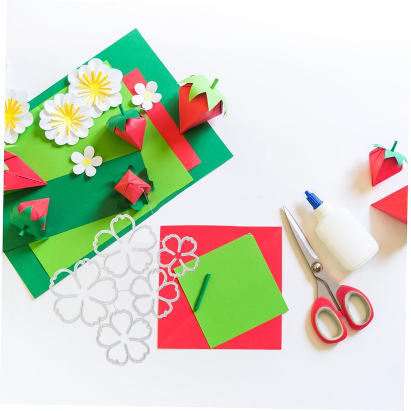 Operitacx Flower Themed Metal Cutting Die Durable Craft Tool for