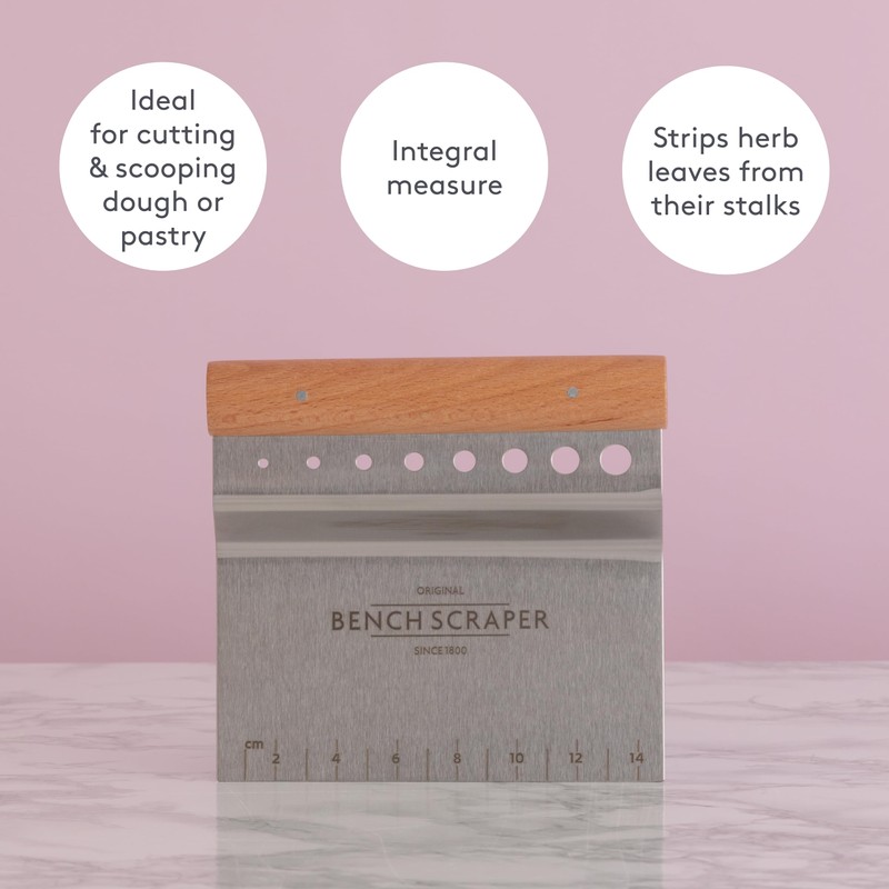 Mason Cash | Innovative Kitchen Bench Scraper & Herb Stripper