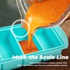Zoruam Soup Freezer Container, 2 Packs Silicone Freezer Mould with
