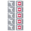 10 Sheet Nasolabial Folds Patch Home Hydrogel Soft Skin Care