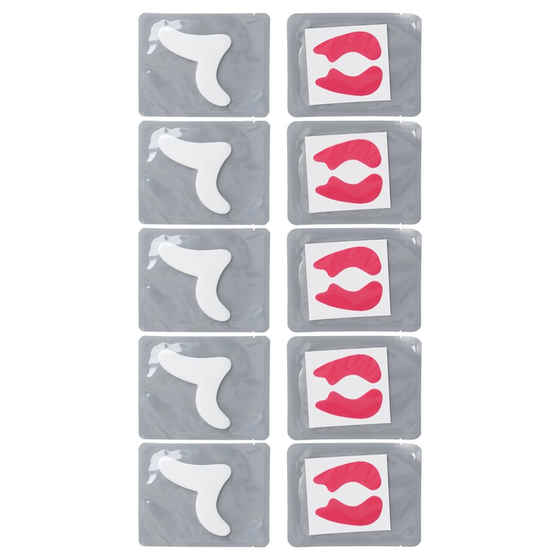 10 Sheet Nasolabial Folds Patch Home Hydrogel Soft Skin Care