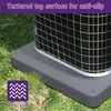 Mxclimate Equipment Pad for HVAC Systems,Ductless Mini Split Air Conditioner,32"x32"x2"