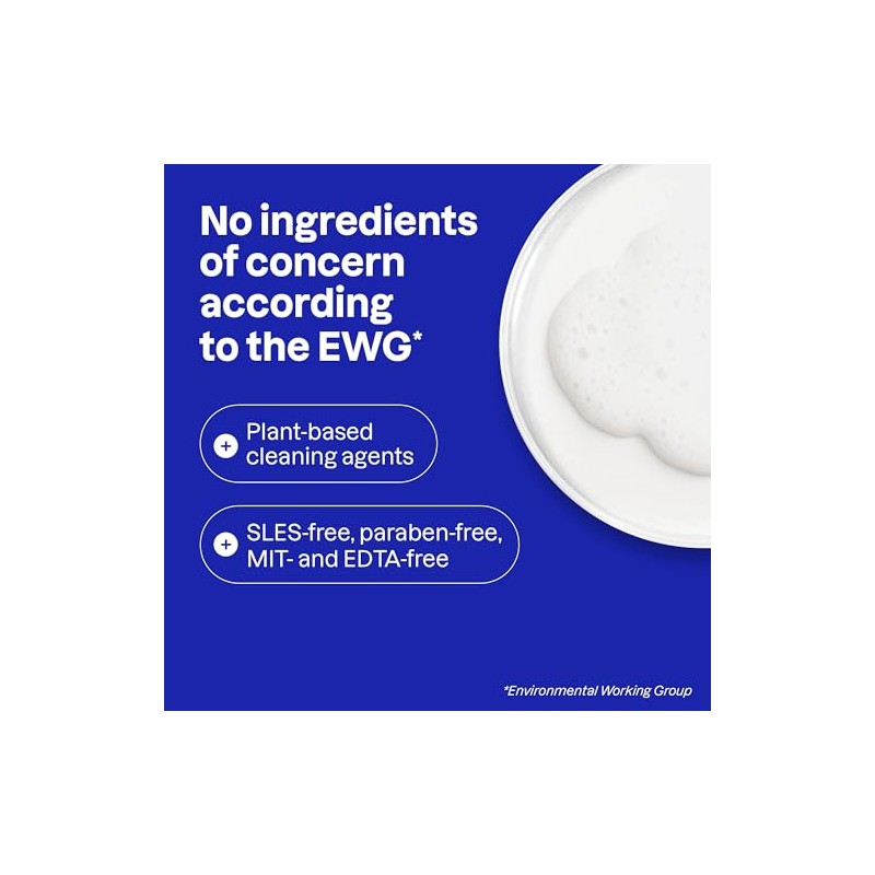 ATTITUDE Dish Soap, EWG Verified, Plant-Based & Vegan Dishwashing Liquid,