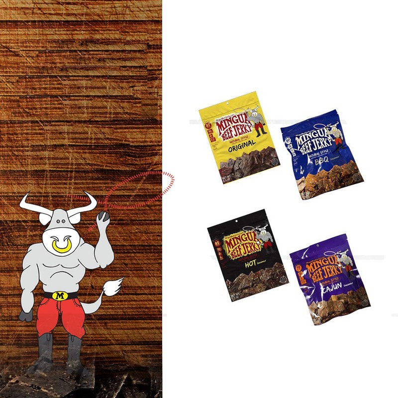 Mingua Beef Jerky Sampler Pack- 100% US Beef Without Nitrites