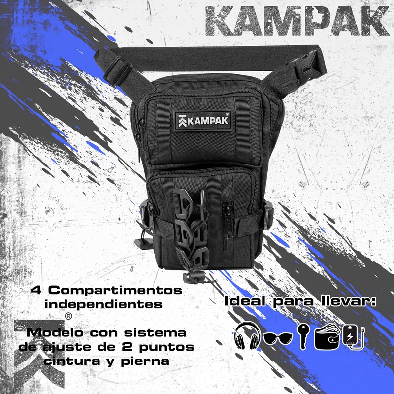 Kampak Piernera Tactica Onp2 Multi Pocket Multiusos
