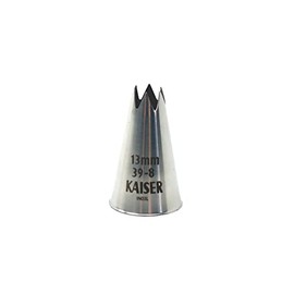 Original Kaiser Beccuccio a stella, 13 mm, beccuccio a spruzzo, in acciaio inox, senza pieghe e bordi