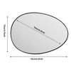 Aritoxy Passenger Heated Mirror Glass Fit for Mini Cooper 2007