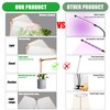 bodkar Wooden Grow Lights for Indoor Plants Full Spectrum, Slim