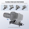 NEEWER 140mm Macro Focusing Rail, Macro Rail Slider with 360°
