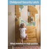 GreaTalent 3PACK Home Security Door Reinforcement Lock Childproof, Add High