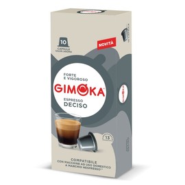 Gimoka - Nespresso Compatible Coffee Capsules - 100 Pods (Deciso)