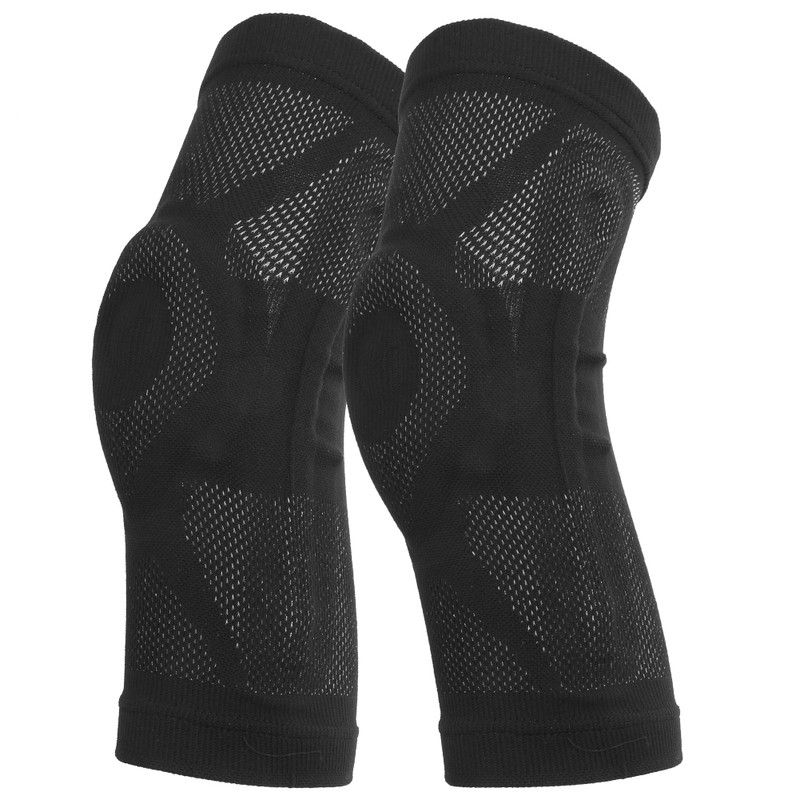 2Pcs Breathable Sport Kneecap Anticollision Patella Guard Leg Sleeve Protective