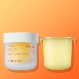 innisfree 이니스프리 비타민C 캡슐 수분크림 50mL + 리필 50mL