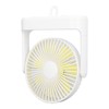 USB Desk Fan Wall Mounted Hanging Desk 3 in 1