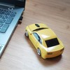 SDGSQHA Wireless Car Mouse - 2.4GHz Wireless, Cool Car Shape,