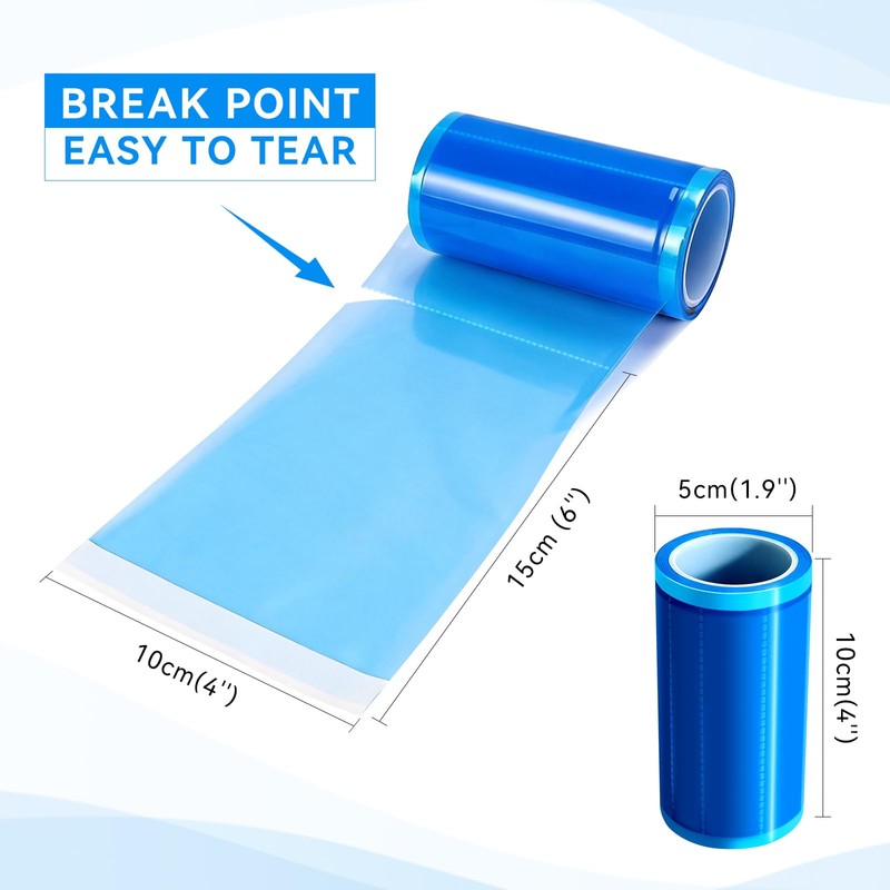 Toilet Seat Covers Disposable for Travel Hotel,600 Pcs (4x150 pcs),Blue