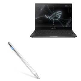 BoxWave Stylus Pen Compatible with ASUS ROG Flow X13 (GV301) - AccuPoint Active Stylus, Electronic Stylus with Ultra Fine Tip for ASUS ROG Flow X13 (GV301) - Metallic Silver