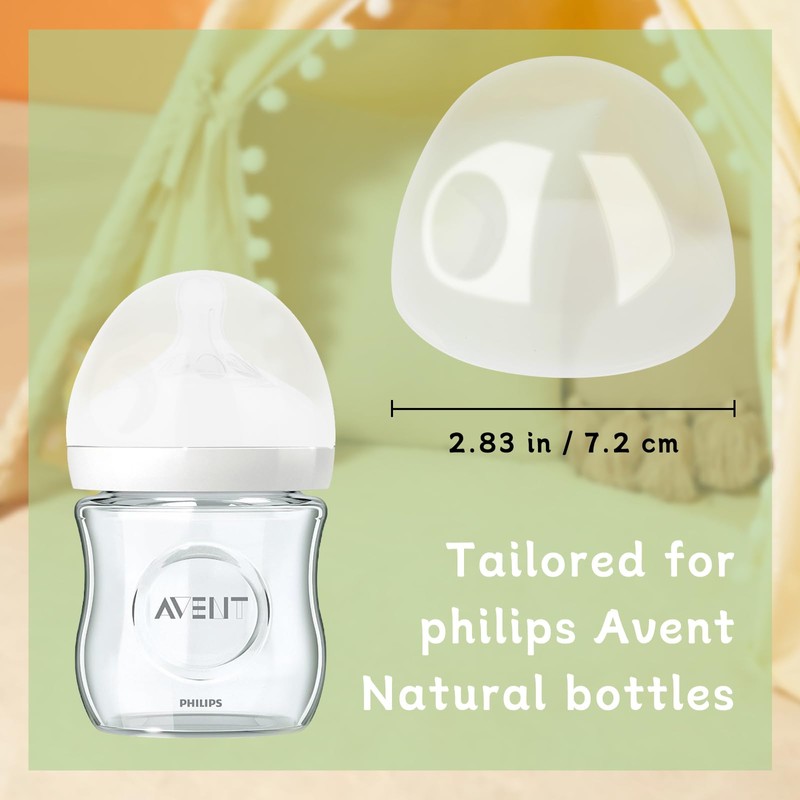 Avent Bottle Caps -Compatible with Avent glass bottles 5 pc