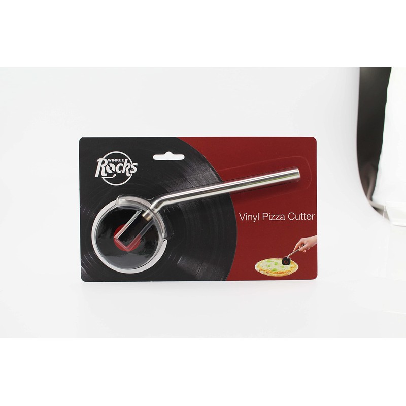 Winkee Rocks - Vinyl Pizza Cutter, Retro Pizza Cutter, Pizza