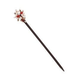Mikinona Vintage Pearl Hairpin Traditional Hair Stick Retro Hairpin Fork Unique Chinese Style Accessory