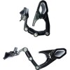 4 Pcs Adjustable Documents Holders, Flexible Double Head Foldable Rotatable