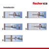 fischer | Caja Con 50 Taquetes de Nylon Autoperforante GKS