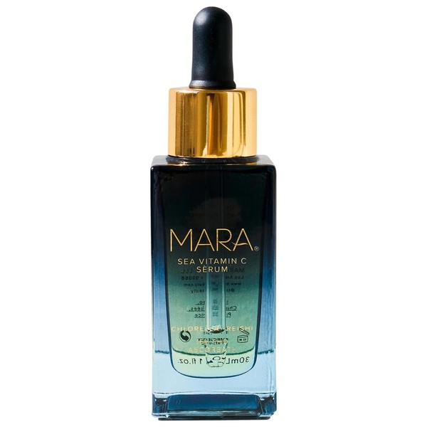MARA - Natural Chlorella + Reishi Sea Vitamin C Serum | Clean, Non-Toxic, Plant-Based Skin Care (1 oz | 30 ml)