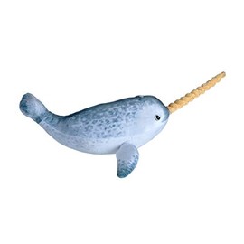 Wild Republic Narwhal Plush, Stuffed Animal, Plush Toy, Gifts for Kids, Living Ocean, 12"
