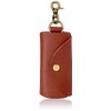 Tachiya AA0432N Tochigi Leather Key Case, dark brown