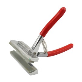 US Art Supply Professional Extra Wide Canvas Pliers 4-3/4 inch with Padded Spring Return Handle